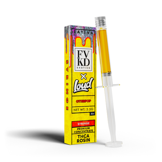 FVKD X LOUD THC-A Rosin Syringe 3.5g