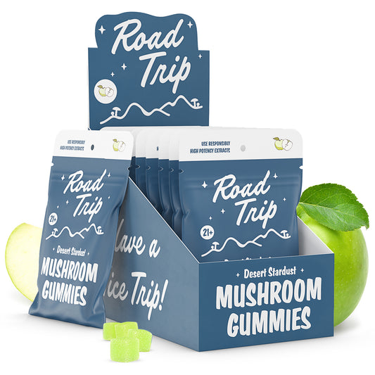 Desert Stardust Mushroom Gummies - Green Apple