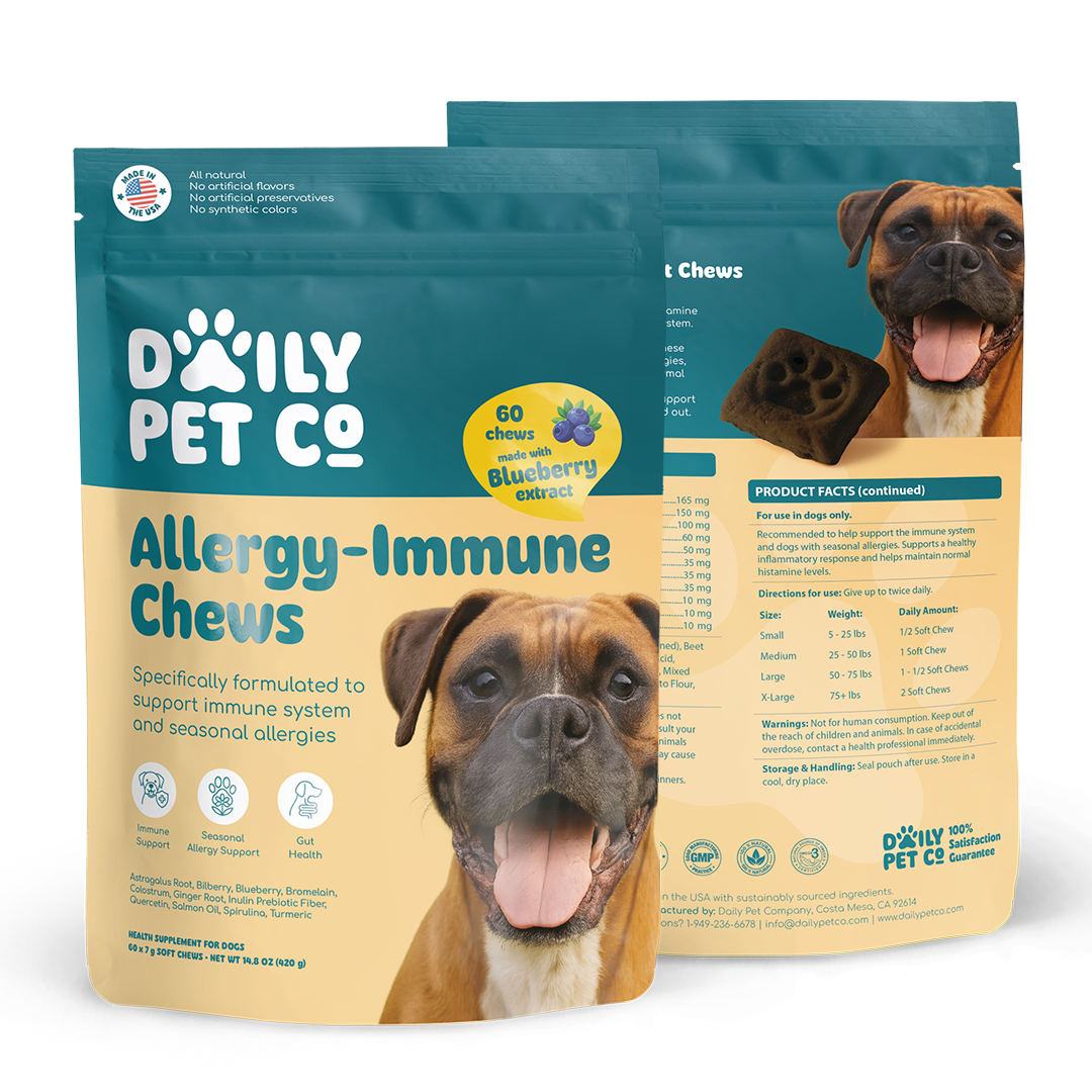Allergy-Immune Soft Chews for Dogs