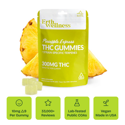 THC Gummies – Pineapple Express (Uplifting)