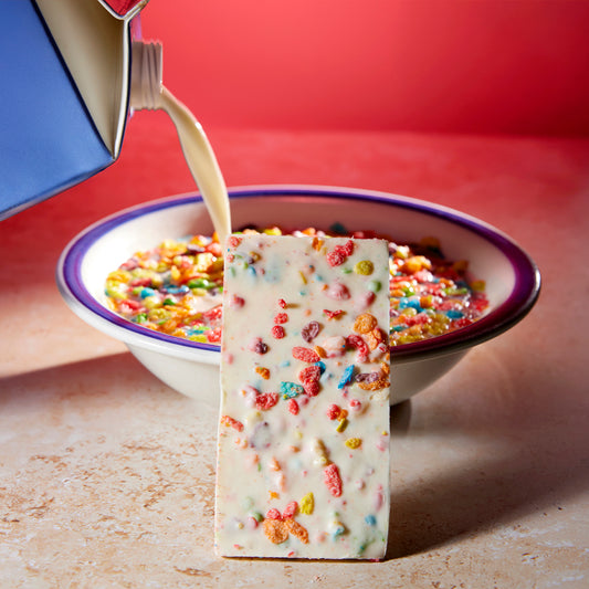 Δ9 THC Chocolate Bar – Cereal Milk (Hybrid) | Strain Specific | Cereal Bar Flavor (100 mg)