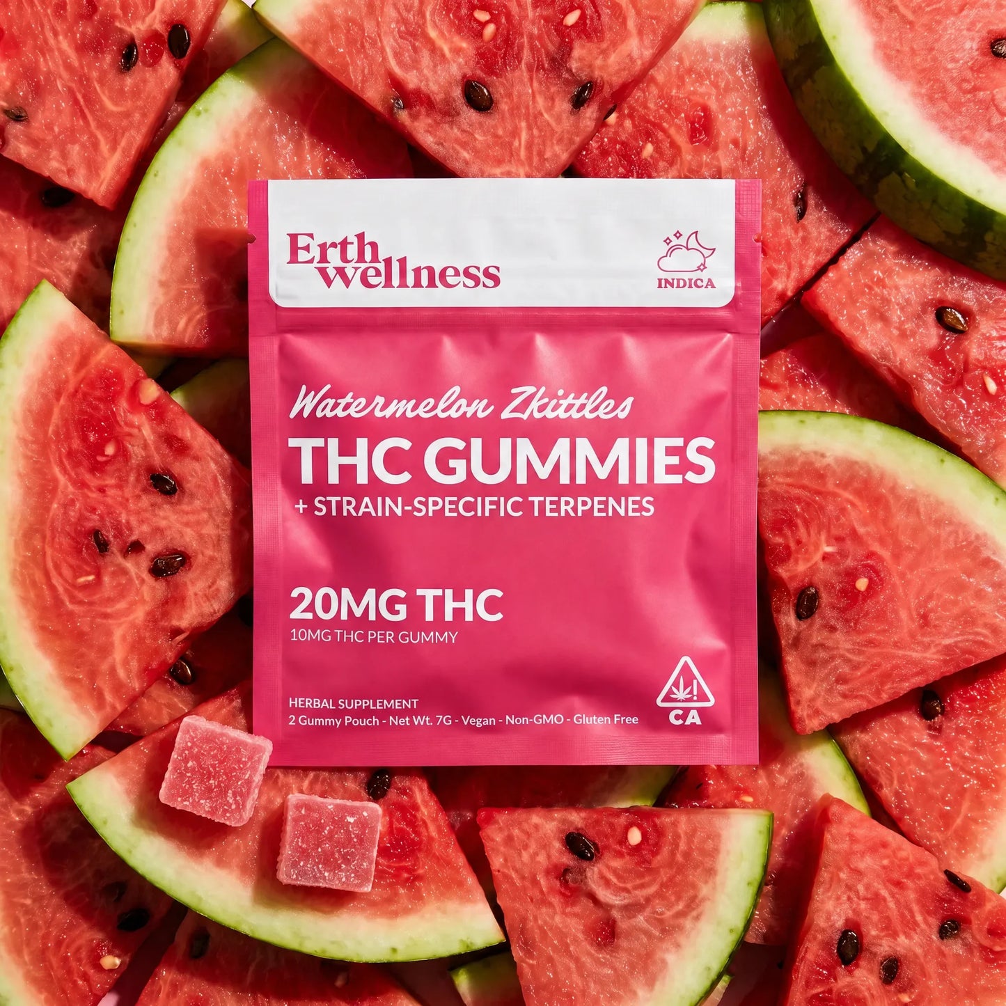 THC Gummies – Watermelon (Euphoric) - Sample Pack
