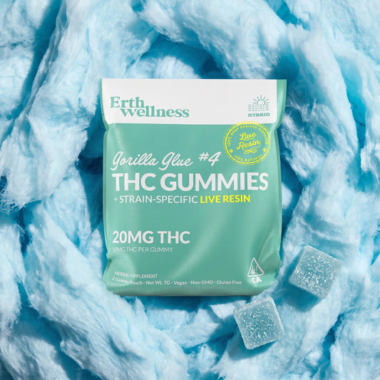 THC Gummies – Gorilla Glue #4 (Blissful) - Sample Pack