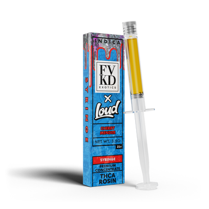 FVKD X LOUD THC-A Rosin Syringe 3.5g