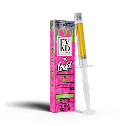 FVKD X LOUD THC-A Rosin Syringe 3.5g
