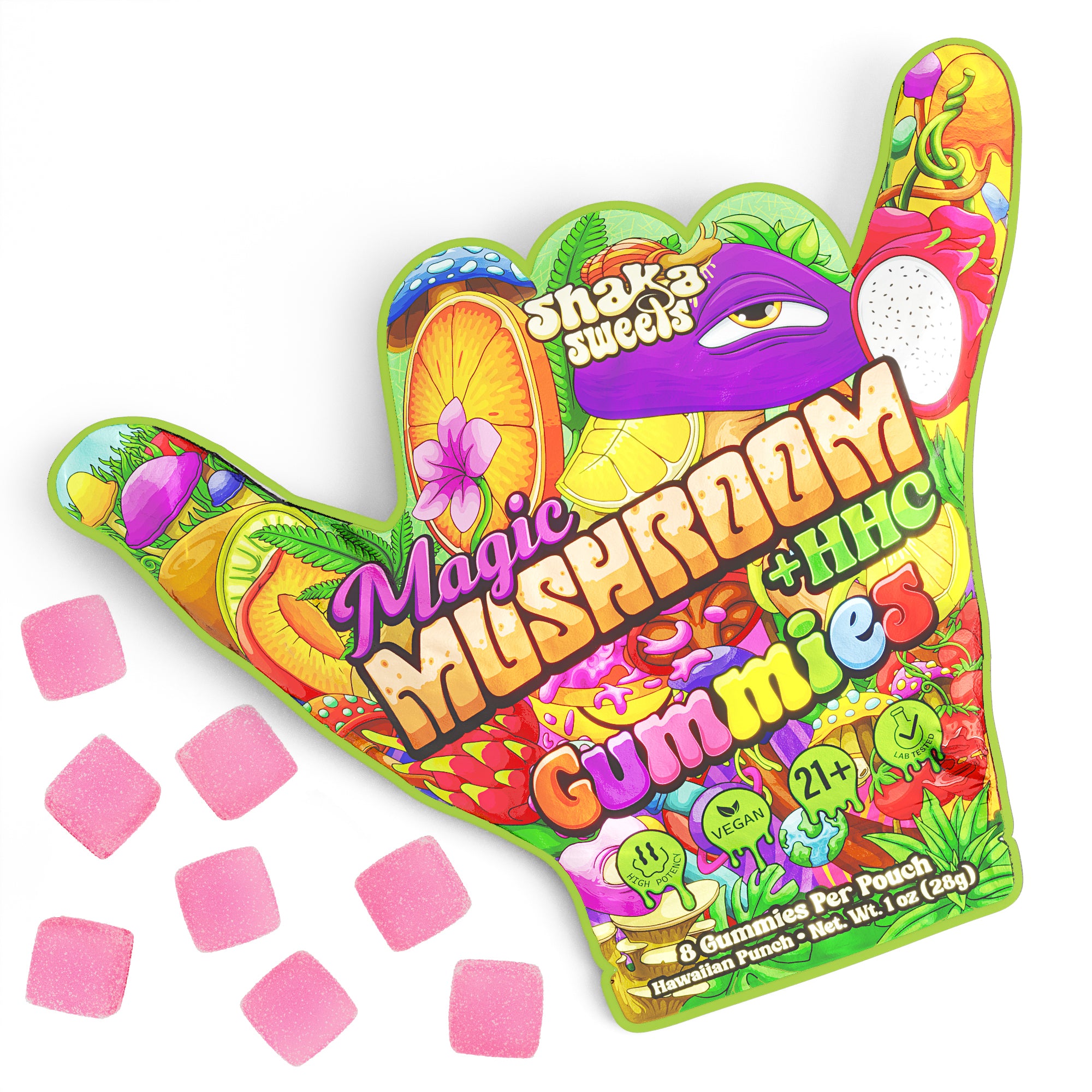 Magic Mushroom + HHC - Hawaiian Punch Flavor