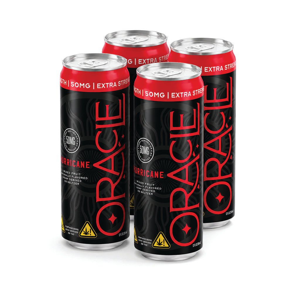Oracle Organix EXTRA STRENGTH Sparkling THC Seltzer – 50mg – Choose Your Flavor