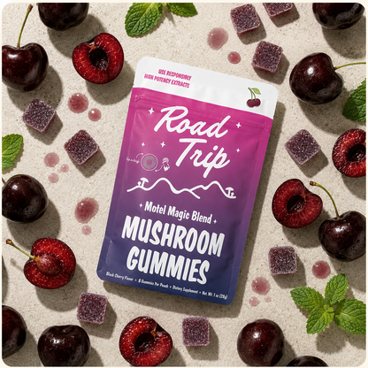 Motel Magic Mushroom Gummies - Black Cherry