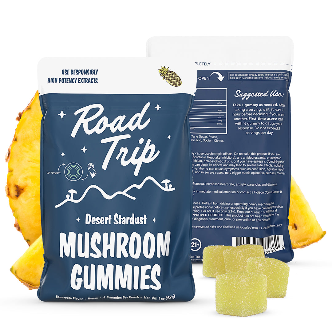 Desert Stardust Mushroom Gummies - Pineapple