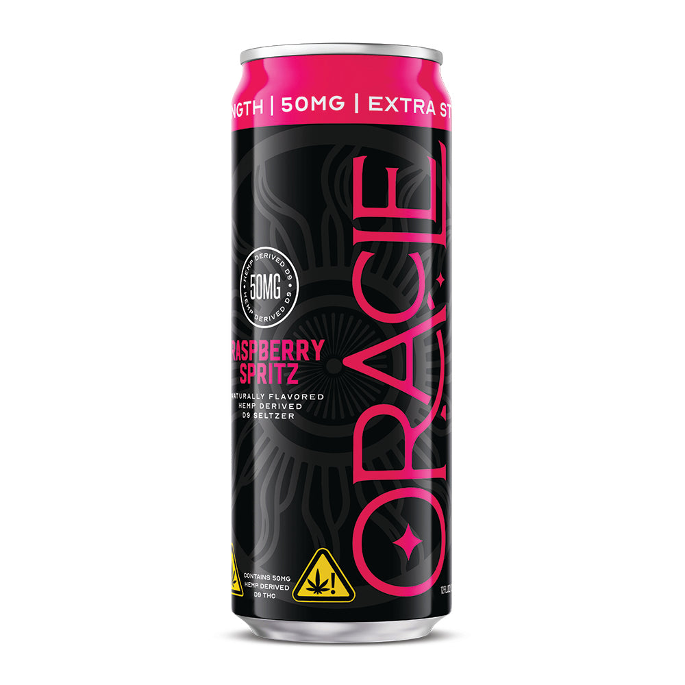 Oracle Organix EXTRA STRENGTH Sparkling THC Seltzer – 50mg – Choose Your Flavor