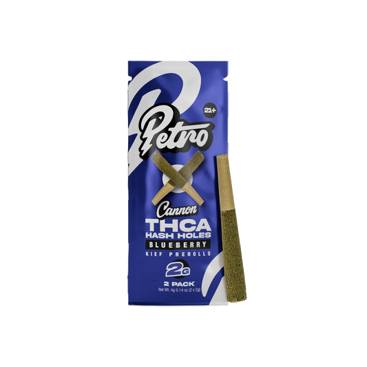 Petro Cannon THCA Hash Hole Pre-Rolls 2G x 2ct