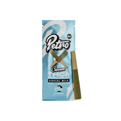Petro Cannon THCA Hash Hole Pre-Rolls 2G x 2ct