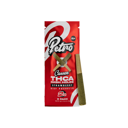 Petro Cannon THCA Hash Hole Pre-Rolls 2G x 2ct