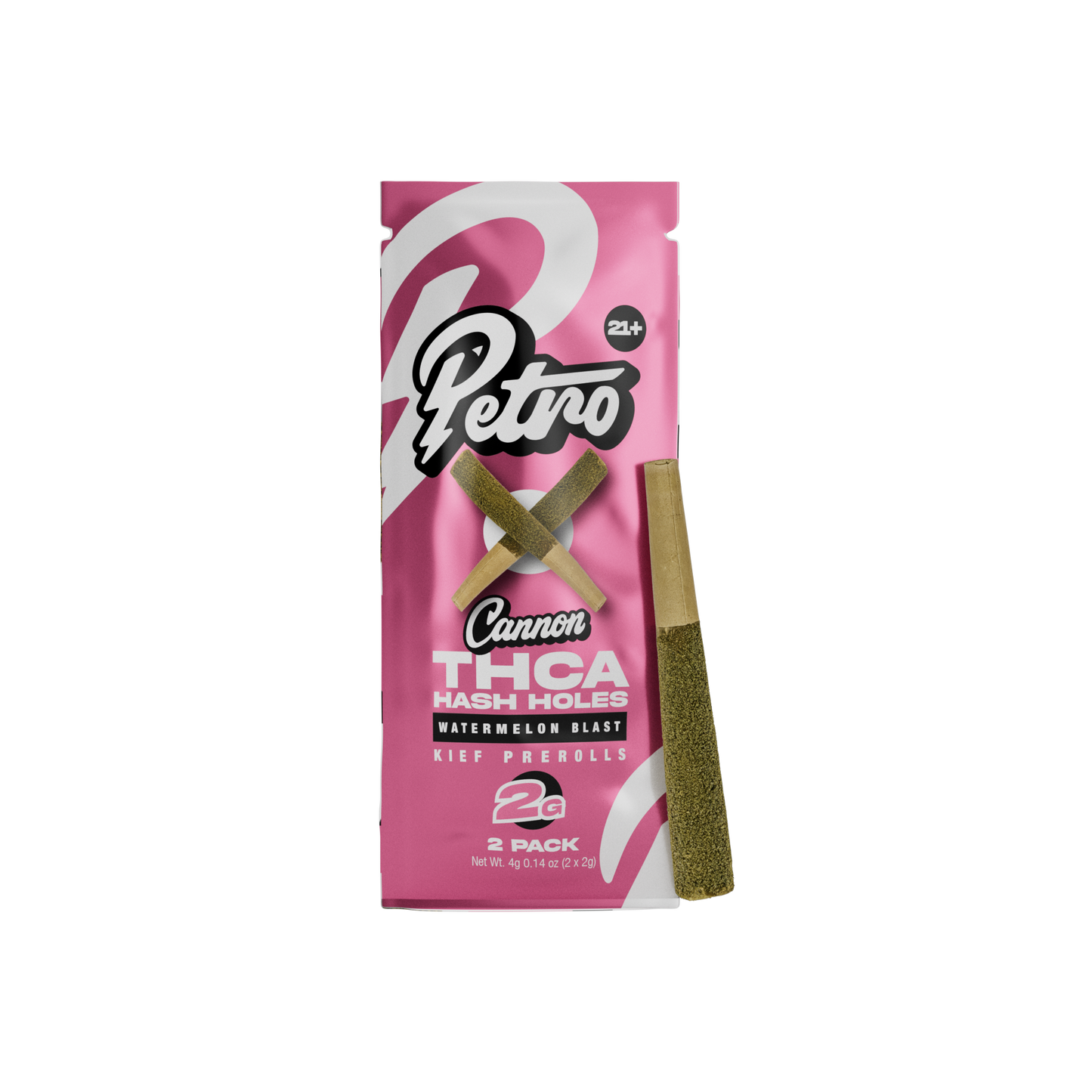 Petro Cannon THCA Hash Hole Pre-Rolls 2G x 2ct