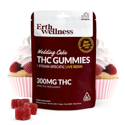 THC Gummies - Wedding Cake (Balanced)