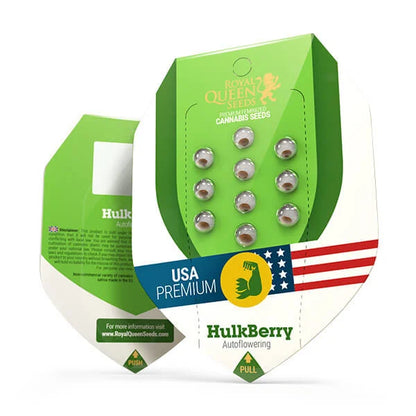 Royal Queen Seeds – HulkBerry Auto Feminized Seeds (High-Power Bruce Banner Auto) - 3 Seeds