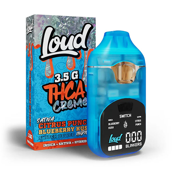 Loud THC-A Creme SWITCH Disposable – 3.5g