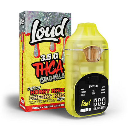 Loud THC-A Crumble SWITCH Disposable – 3.5g