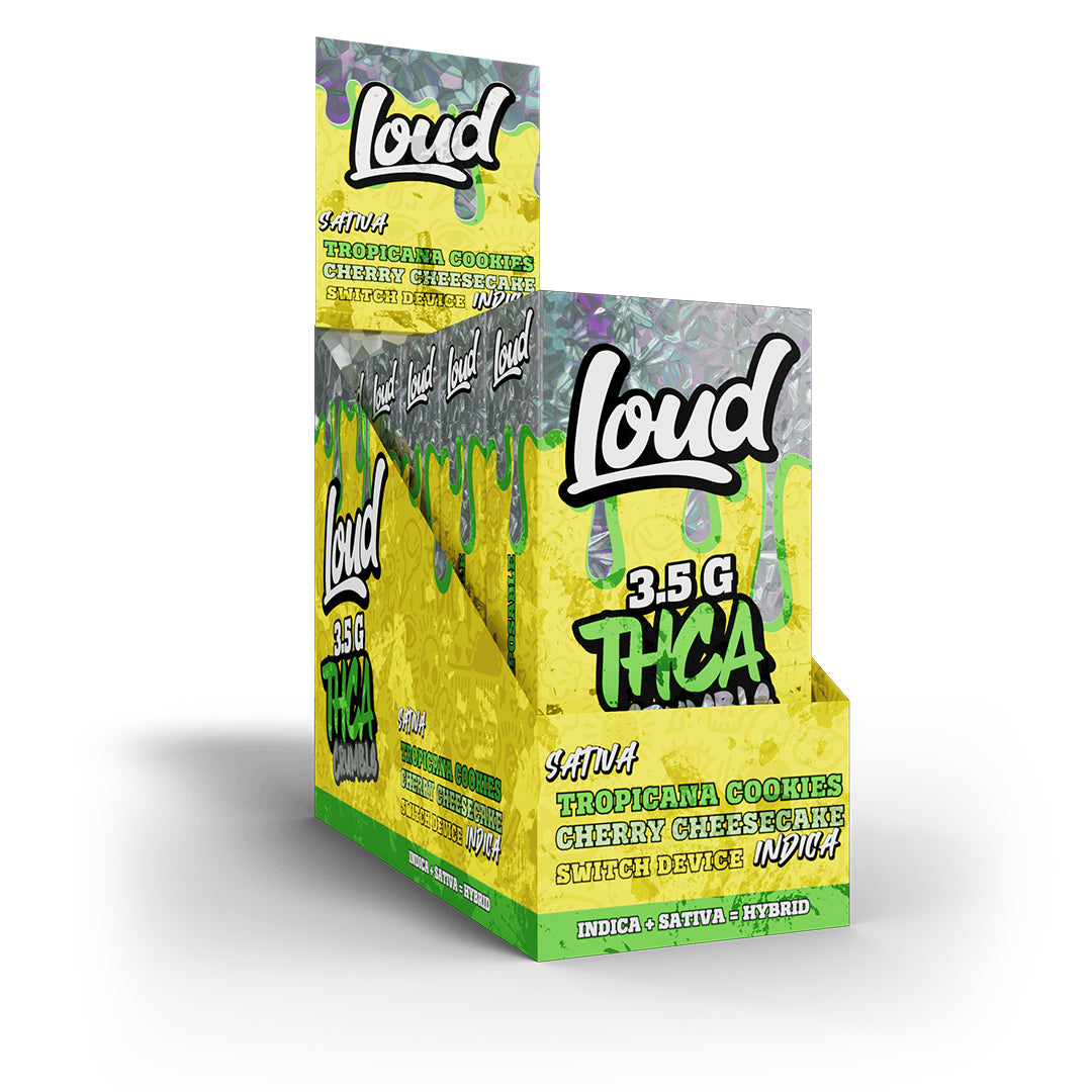 Loud THC-A Crumble SWITCH Disposable – 3.5g
