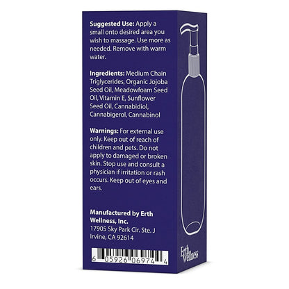 CBD Massage Oil - Spa Original - 1500 MG (THC Free) TOPICAL